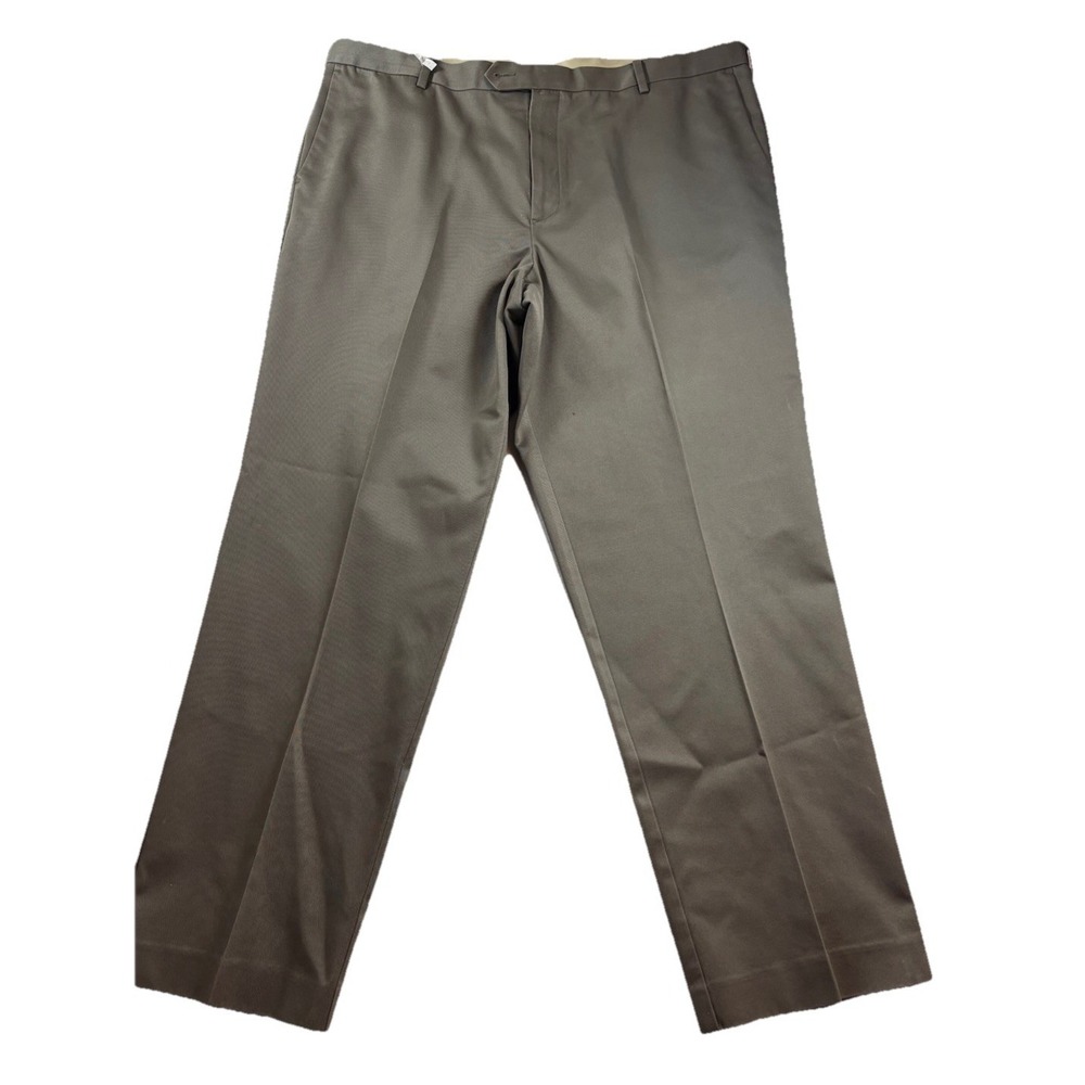 Dockers Premium Pants Mens‎ 42x31 Pleated Front Relaxed Fit Chino Taupe